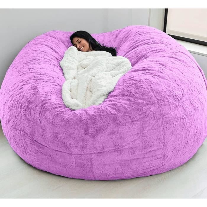 Housse De Pouf Poire (sans Remplissage) - Taille S, M, L - En Velours Côtelé - Pour Adulte Et Enfant - Gris Clair - 6