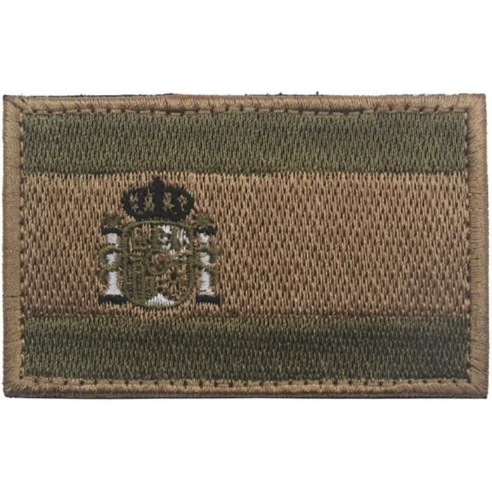 Patch Ecuador Naga Patches - Drapeau Équateur 70x45 Mm, Badge Ricamato Bandiera Ecuador