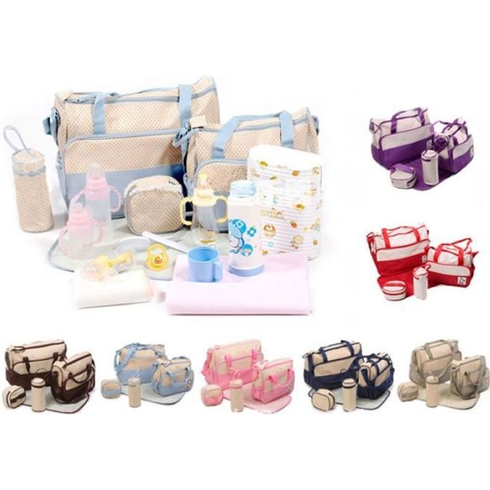 Set De 5pcs Sac A Main Langer Puericulture Bebe Maman Pour Promenade Voyage Brown Cdiscount Pret A Porter Set De 5pcs Sac A Main Langer Puericulture Bebe Maman Pour Promenade Voyage Brown Cdiscount Pret A Porter