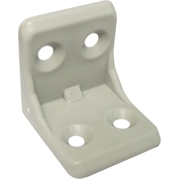 50 querre Raccord Renfort D angle Assemblage En Plastique Gris Pour 50-querre-raccord-renfort-d-angle-assemblage-en-plastique-gris-pour