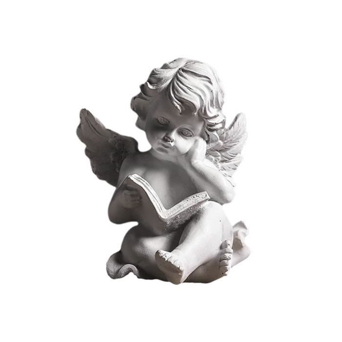 STATUETTE,1--figurine'ange rétro do old, Sculpture'ange en résine