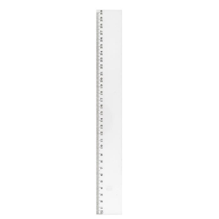 WONDAY TRACAGE PLASTIQUE REGLE PLATE 50 cm 