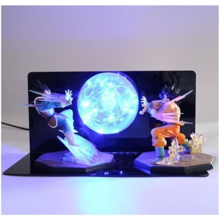 Super Saiyan,Lampe Dragon Ball Z végéta figurines Dragon Ball Veilleuse LED 
