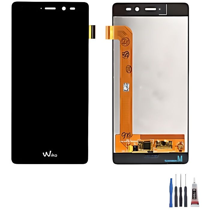 Écran LCD + Vitre Tactile Complet Pour Oppo Reno 6 5G CPH2251 - Noir - Kit Avec Outils Et Colle