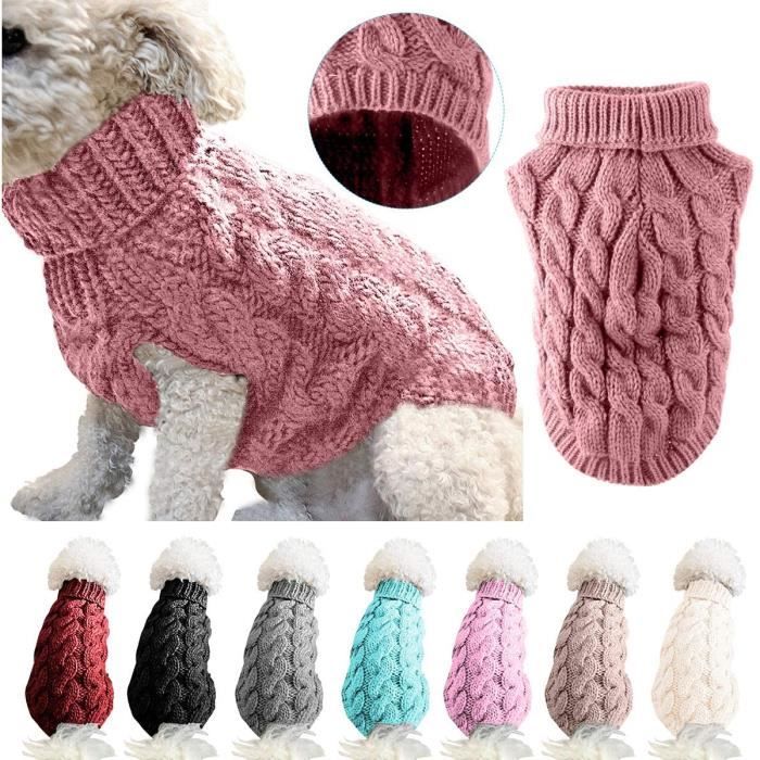 Tricot manteau pour chien 2025