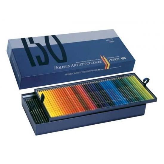 Holbein Artists' Colored Pencil Boite de 150 crayon, cartonnee