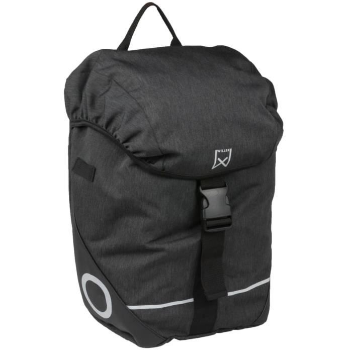 Willex Sacoche de vélo 200 14,5 L Gris Cdiscount Sport