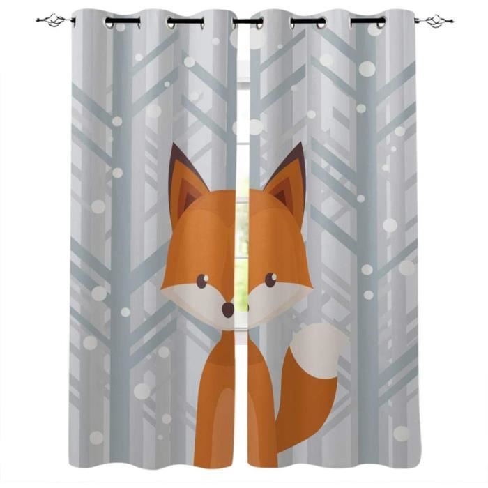 Renard Animal De La Jungle Gris Blanc Jaune Rideaux Imprim E S En 3d 100 Polyester D Enfants Rideaux A Oeillets 132x240cm 23 Cdiscount Maison Renard Animal De La Jungle Gris Blanc Jaune Rideaux Imprim E S En 3d 100 Polyester D Enfants Rideaux A Oeillets 132x240cm 23 Cdiscount Maison