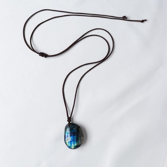 Collier homme pierre precieuse top