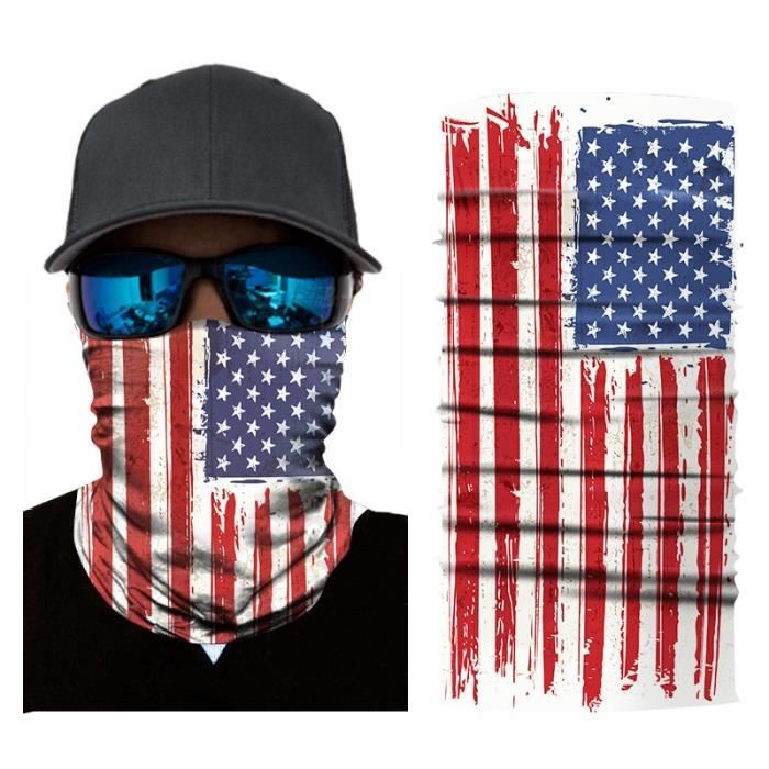 Foulard Magique Multifonctionnel Sans Couture, Masque De Cyclisme Au