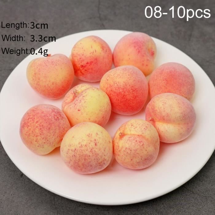 Cerises Artificielles, 30 Pcs, Plastique, Faux Fruits, Nourriture, Ornement, Taille Réelle - France