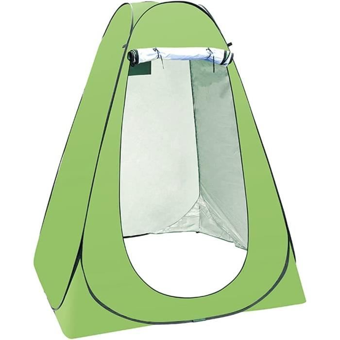 Kit Douche Camping Portable Avec Tente Pop-up Et Lumières LED - Rechargeable - Neuf