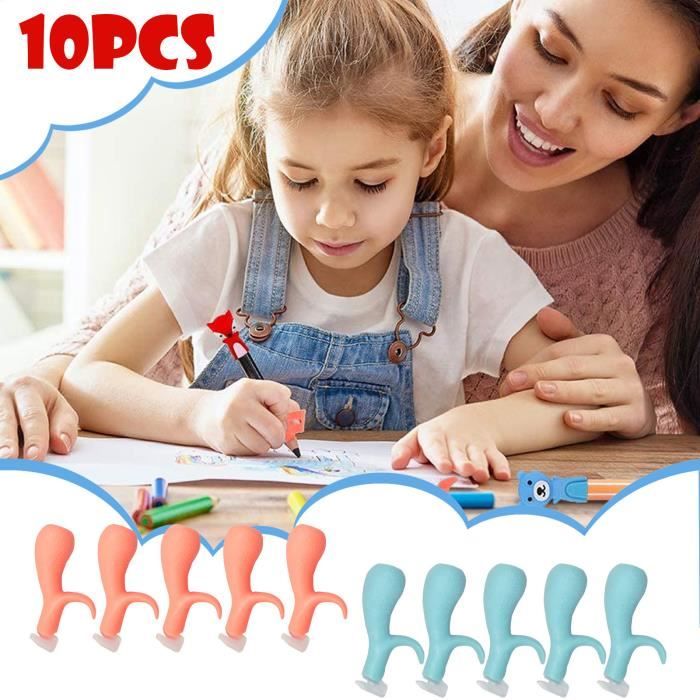 Poignées De Crayon - Outil De Correction - 6 étapes - Silicone Souple