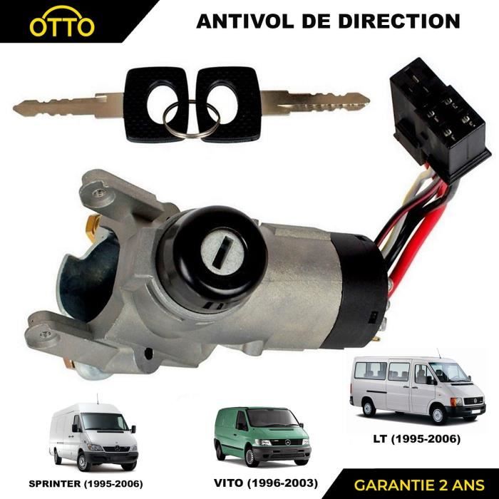 NEIMAN antivol pour Mercedes VITO W638 1996-2003 SPRINTER 1995-2006 VW LT avec 2 clé