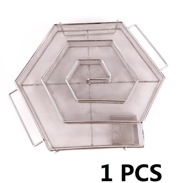 Tube Fumoir En Acier Inoxydable 12 Pouces - Pour Barbecue Charbon, Électrique, Granulés - Fumage Chaud Et Froid Viande, Légumes