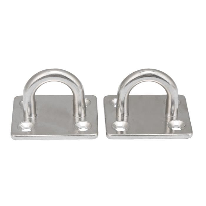 Crochet Laiton Bulk Hardware BH01117 Crochets à Vis électro-Laiton, 38 Mm, Set De 10 Patere Laiton