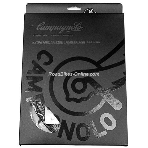 Kit complet gaines et câbles CAMPAGNOLO ER600 pour vélo sur route - Noir - 10-11v