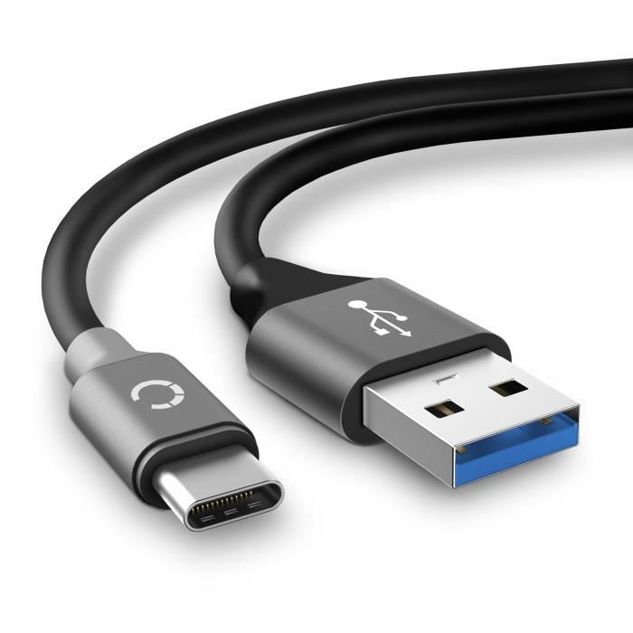 Câble USB C Type C de 2m pour appareil photo Panasonic Lumix DC