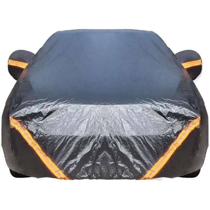Housse Protection Voiture Ford Mustang Coupe 2006-2019 – Imperméable, Respirante, Bande Réfléchissante, Antivol