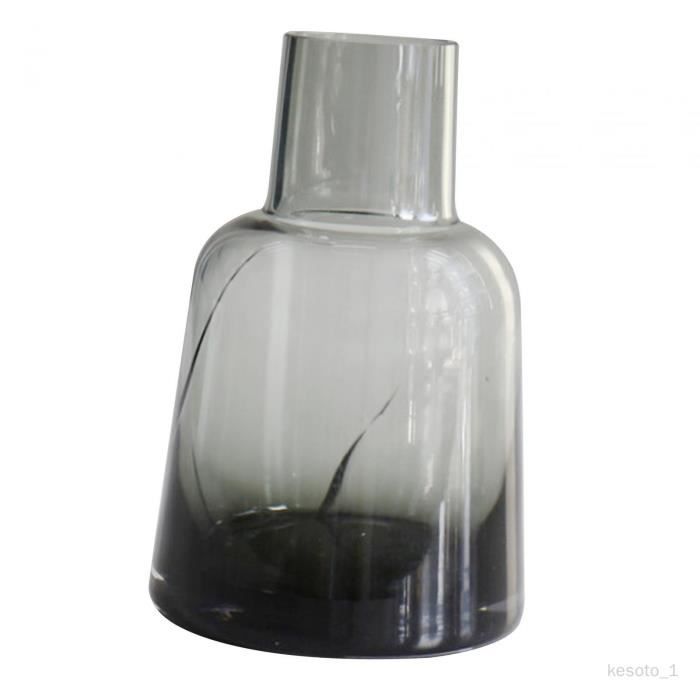 Vase En Verre Lumineux Dans Le Noir - Pour Fleurs Hydroponiques Ou Déco - Brille Dans L'obscurité, 7 Couleurs Au Choix