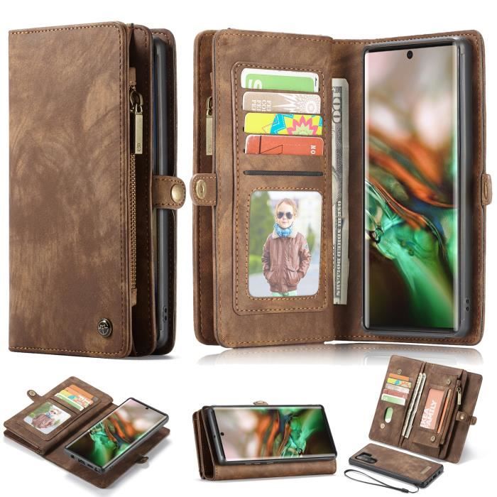 Housse etui coque de protection pour samsung galaxy note 10 face