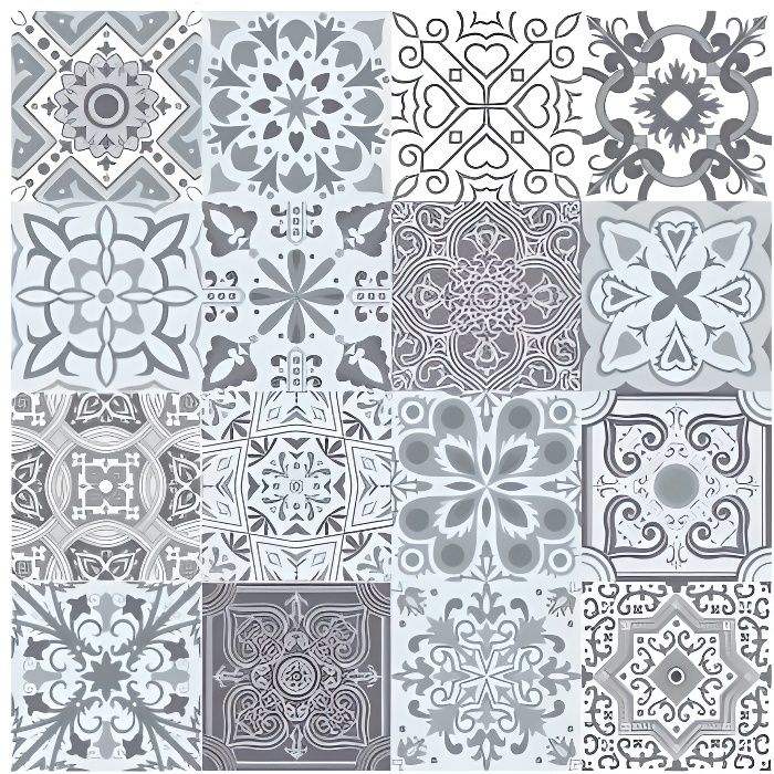 Toile Ciree Bulgomme Effef Carreaux Ciments Achat Vente Pas Cher