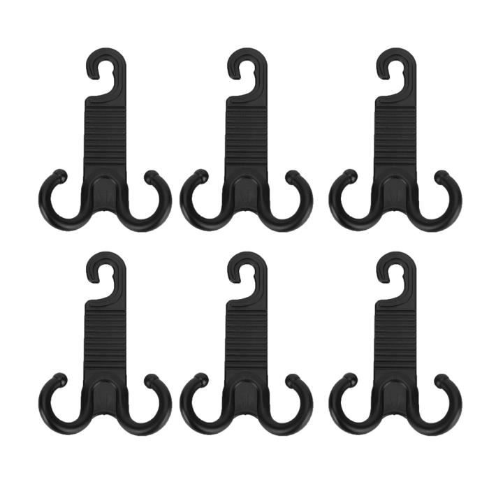 100 Crochets Fixation Housse Siège Auto - Accessoire Universel Pour Protections De Sièges