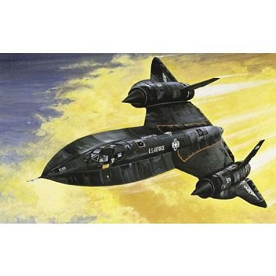 SR-71 Blackbird with Drone SR-71 Blackbird with Drone