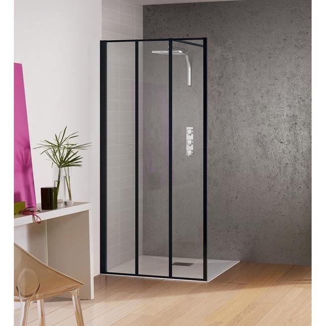 Paroi douche fixe Kinespace Solo Factory Kinedo 80 cm Cdiscount