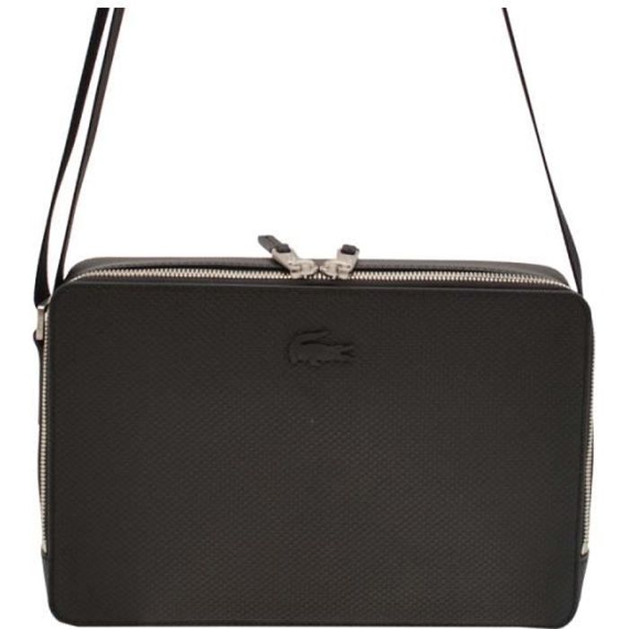 Sacoche lacoste noir on sale