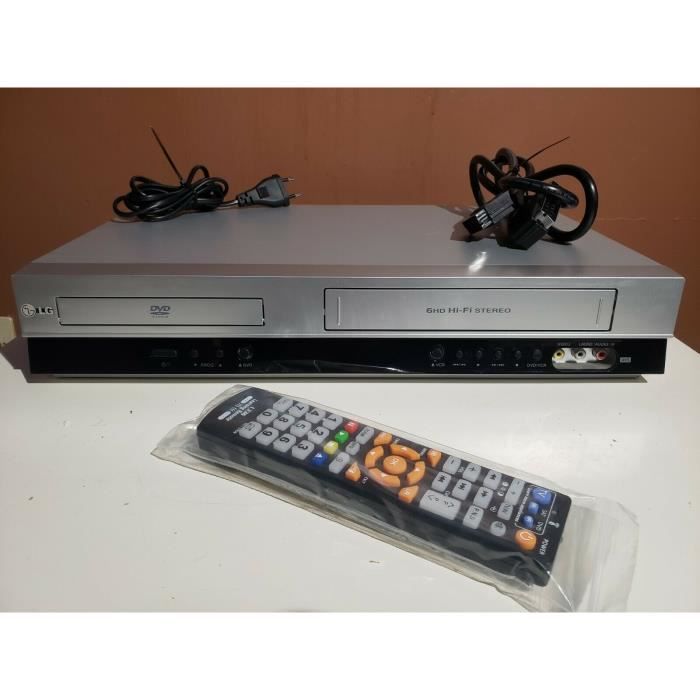 LG Enregistreur et Lecteur Combiné DVD-VHS