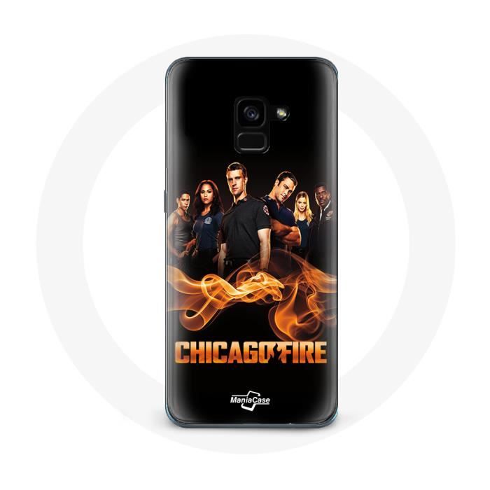 Coque Samsung GALAXY A3 2018 Chicago fire - Cdiscount Téléphonie