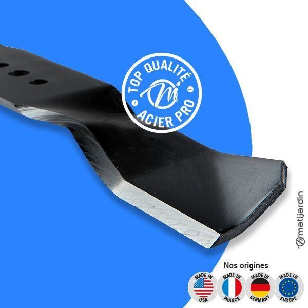 Lame tondeuse pour Husqvarna R15TS AWD. N 504 18 82 01. Coupe 38
