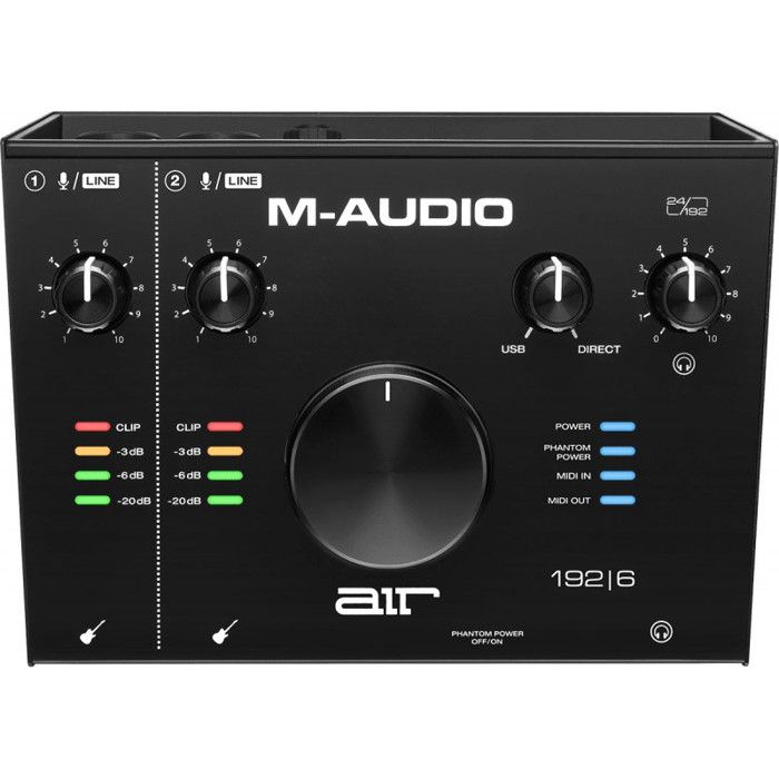 M-Audio AIR192X6 - Interface audio USB MIDI - 2 entrées / 2 sorties