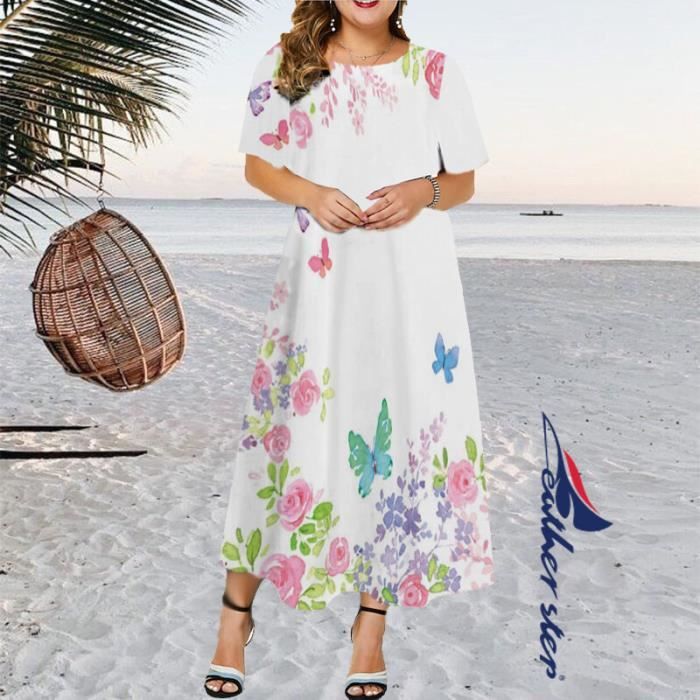 Robe longue maxi grande taille shop