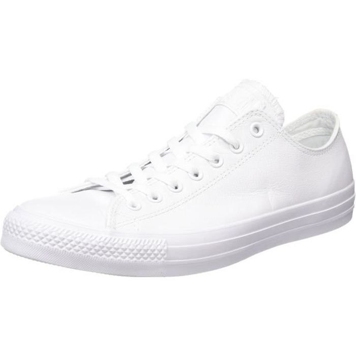 CONVERSE femmes chuck taylor all baskets basses classiques blanches - 11.5  d (m) us WFHRL Taille-M Blanc - Cdiscount Chaussures