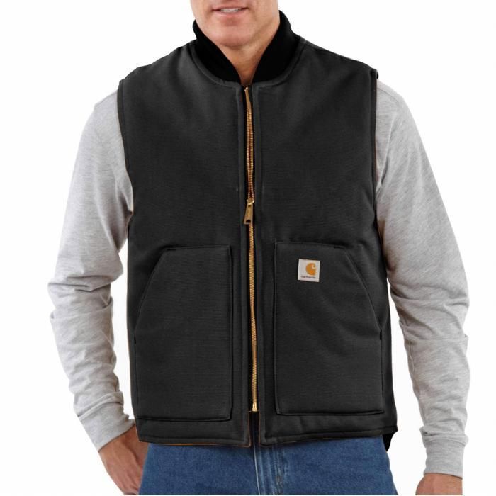 Carhartt Gilet Sans Manche Cotton Duck Doublure Thermique V01 Noir M Cdiscount Pret A Porter