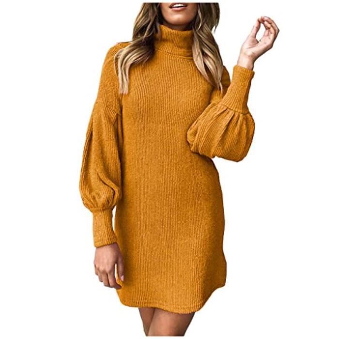 Pull robe col roulé online