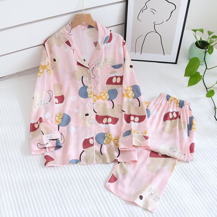 Pyjama femme hotsell coton leger