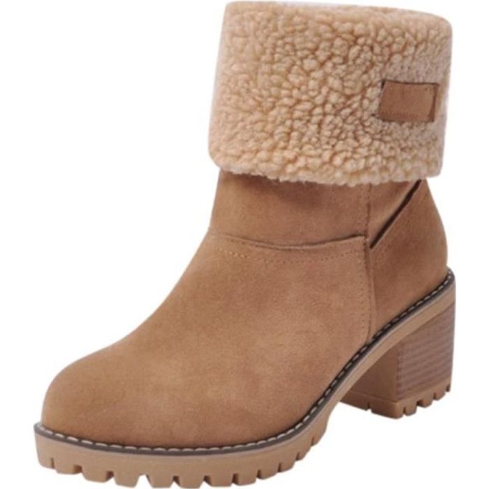 chaussure fourrees femme