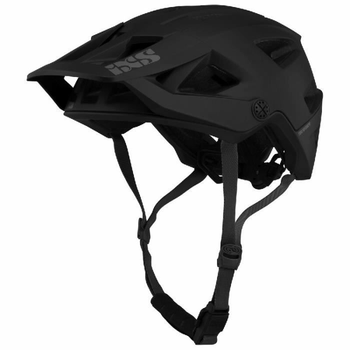 Casque IXS Trigger AM - noir - Adulte - Homme - Ultraléger - Ajustement ergonomique - Visière ajustable