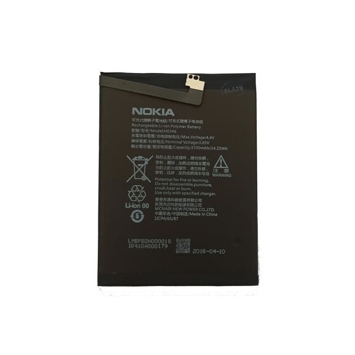 Batterie Pila Originale Nokia HE346 HE347 3700mAh NOKIA Pour Nokia 7 Plus Li Ion