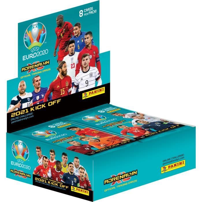 UEFA EURO 2020 - Boite de 24 pochettes - Cartes à collectionner - Panini -  Football - Cdiscount Jeux - Jouets
