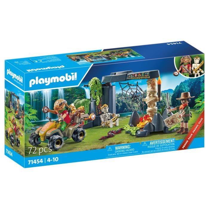 PLAYMOBIL 71454 - Explorateurs et ruine de la jungle - Sports & Action - Dès 4 ans