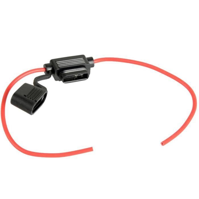12v Ato Atc Porte Fusible Lame Enfichable Etanche Avec Fil Pour Voiture Moyen Taille S Achat Vente Porte Fusible 12v Ato Atc Porte Fusible L Cdiscount