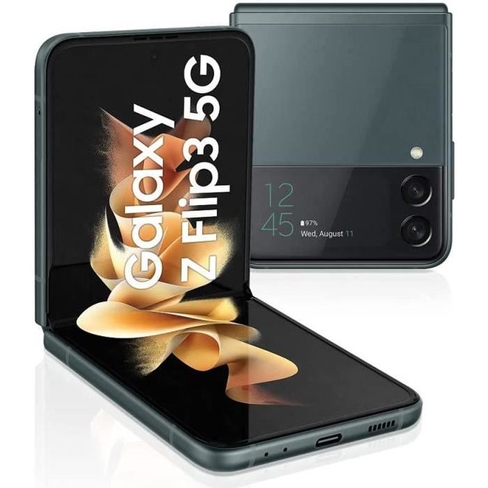 Samsung Galaxy Z Flip3 5G 128 Go vert