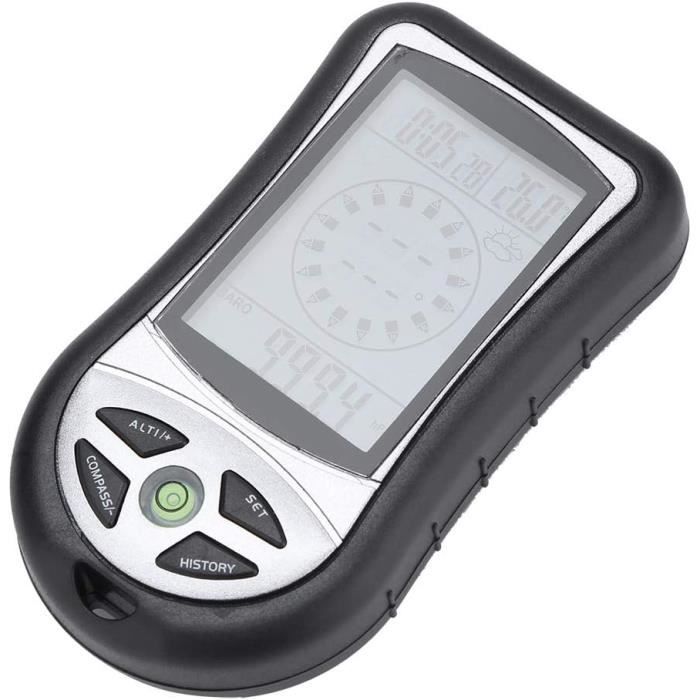 Baromètre-Altimètre De Survie Brookstone – 15 000 Pieds – Occasion Avec Étui