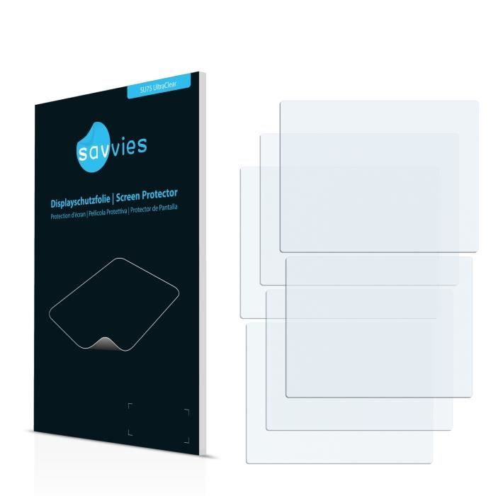 6x Savvies SU75 UltraClear film de protection écran adapté pour Nintendo DSi