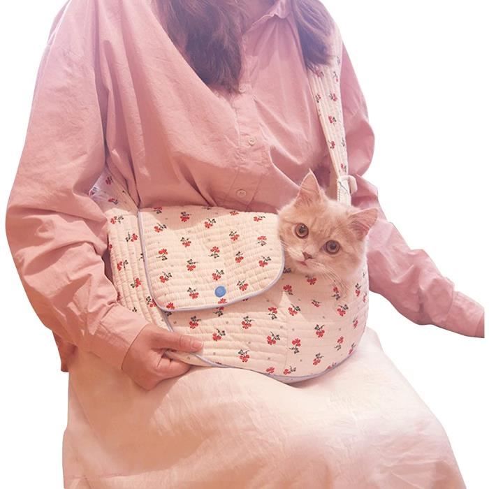 Sac à Dos Portable Respirant Et Réglable Pour Chiens Et Chatons