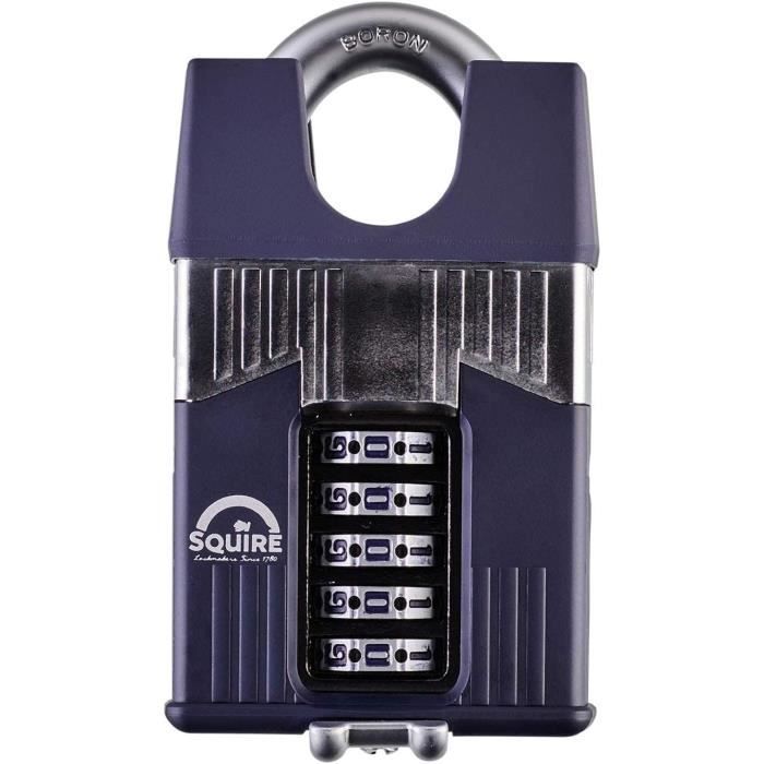 Squire Cadenas De Service Moyen (35 CLR Vert) – Cadenas Coloré à Anse Ouverte Le Plus Robuste